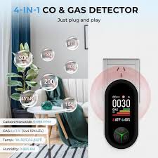 4-in-1 Combination Gas & Carbon Monoxide Detector