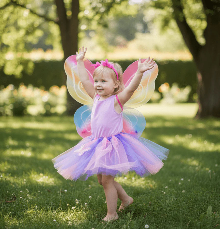 Kids Rainbow Fairy Wings Costume (UAE)
