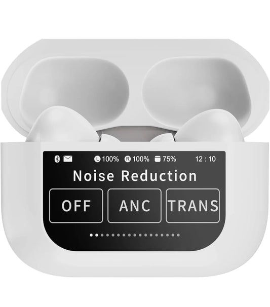 Airpods with LCD touchscreen display bluetooth 5.3