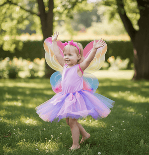 Kids Rainbow Fairy Wings Costume (UAE)